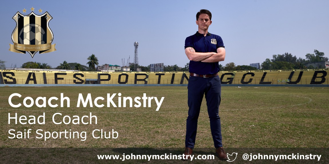 Coach McKinstry appointed Head Coach of Saif Sporting Club (Bangladesh Premier League)